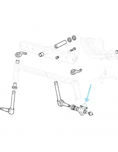 Tornillo de rueda con tuerca Ebro - Kubota 831420M1