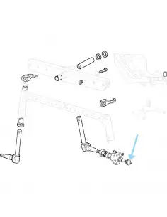 Tapón del buje de rueda Ebro - Kubota, Massey Ferguson 191495M1