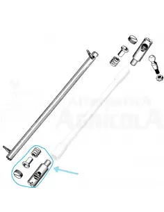 Terminal trasero barra de dirección Ebro - Kubota