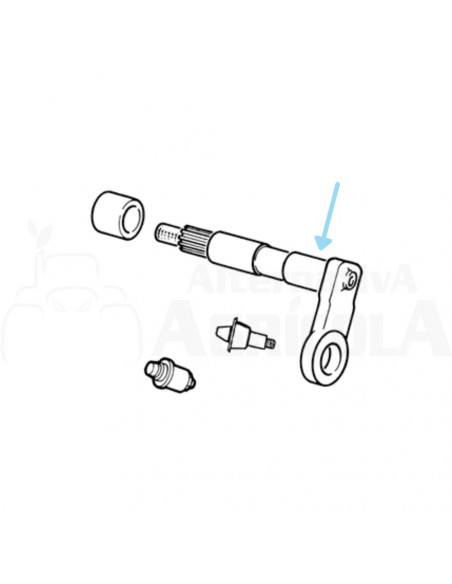 Sector dirección Ebro - Kubota SDDN-3575