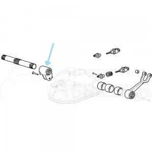 Trócola eje elevador Ebro - Kubota SDDN-545