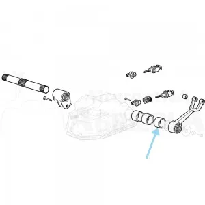 Casquillo eje elevador Ebro - Kubota DDN-531