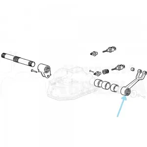 Brazo eje elevador Ebro - Kubota SDDN-994620-A