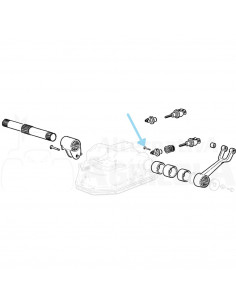 Pasador horquilla elevador Ebro - Kubota 116345-ES