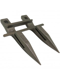 Dedo doble plataforma de corte cosechadoras Case, Massey Ferguson y New Holland