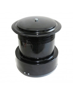 Prefiltro purificador aire tipo Turbo con adaptador para diferentes medidas de tubo