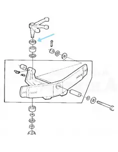 Chapa bulón estrella John Deere AL31052