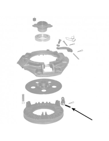 Pasador eslabón prensa embrague 3 uds Massey Ferguson 1810814M91