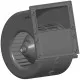 Ventilador centrífugo simple SPAL 12v 010-A70-74D