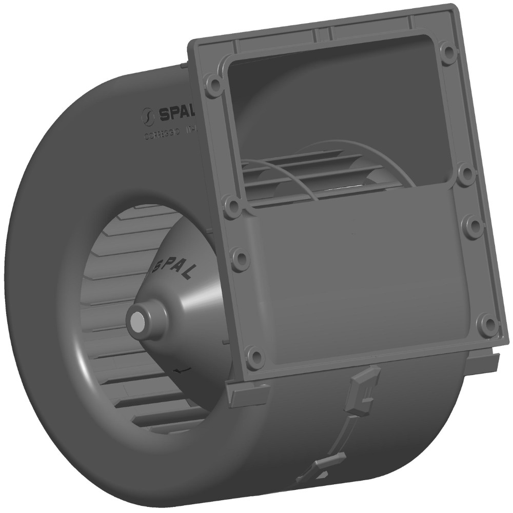 Ventilador centrífugo simple SPAL 12v 010-A70-74D