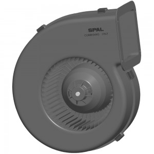 Ventilador centrífugo simple SPAL 12v 3 vel. Derecha 004-A42-28D