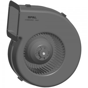 Ventilador centrífugo simple SPAL 12v 3 vel. Derecha 004-A41-28S