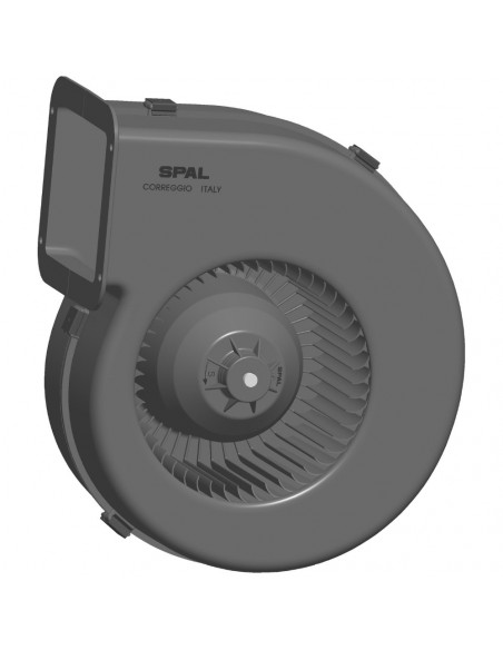Ventilador centrífugo simple SPAL 12v 3 vel. Derecha 004-A41-28S