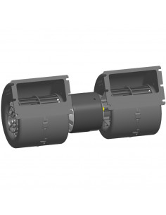 Ventilador centrífugo SPAL 24v doble 008-B45-02