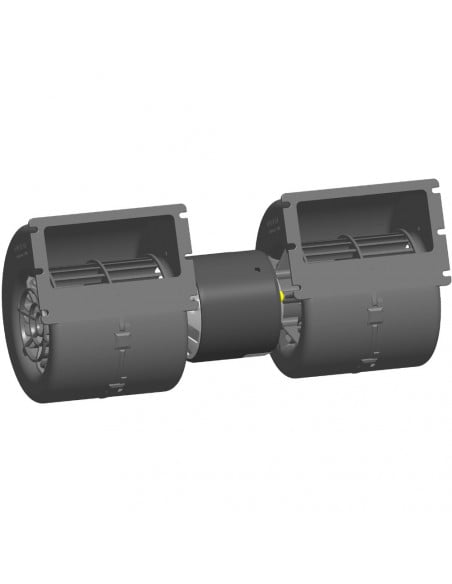 Electro Ventilador aire centrífugo SPAL 12v 2 ejes 3 vel. para cabinas 008-A45-02