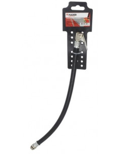 Manguera para Pistola de inflar con manómetro