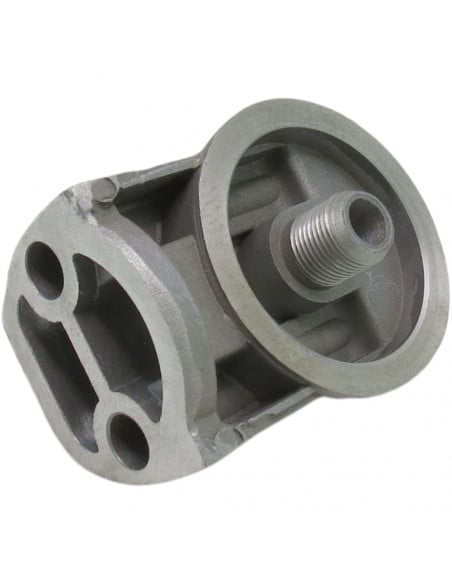 Soporte filtro aceite motor tractor Massey Ferguson, Landini