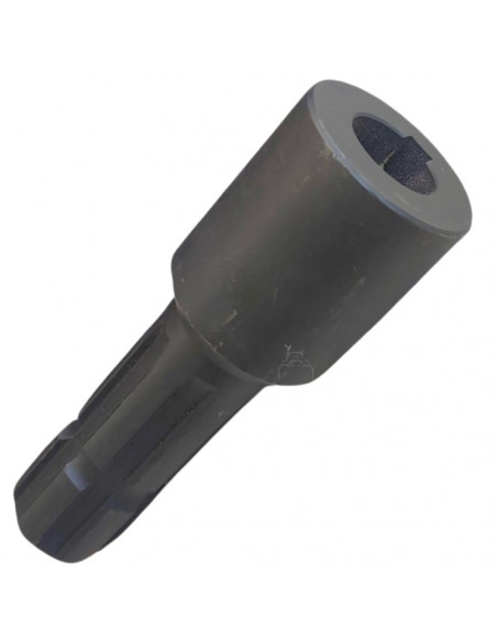 Adaptador hembra eje cilíndrico Ø 25 mm con chavetero a 1 3/8" Z6