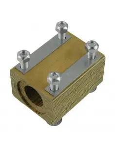 Taco madera sacudidor 4 agujeros Ø 35 mm - 80 x 106 mm cosechadora Claas