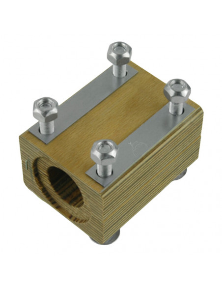 Taco madera sacudidor 4 agujeros Ø 35 mm - 80 x 106 mm cosechadora Claas