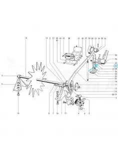 Muelle disparo empacadora Welger 0940349200