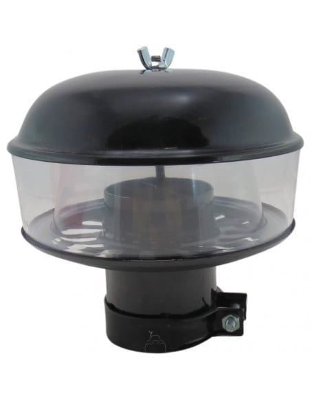 Purificador prefiltro aire en metal Ø agujero