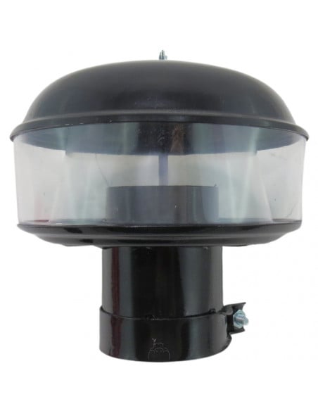 Purificador prefiltro aire en metal Ø agujero