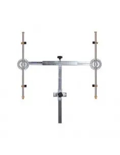 Barra fumigación en T 2 + 2 sin pulverizadores