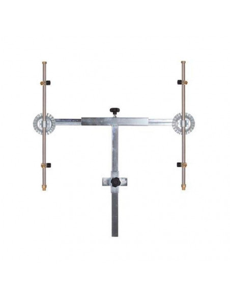 Barra fumigación en T 2 + 2 sin pulverizadores