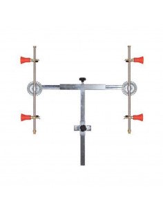 Barra fumigación en T 2 + 2 con pulverizadores