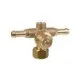 Soporte pulverizador regulable 3 espigas 10 mm