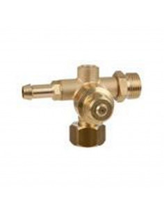 Soporte Pulverizador Regulable 1 Espiga 10 mm. Columna Goma con Módulo Antigota