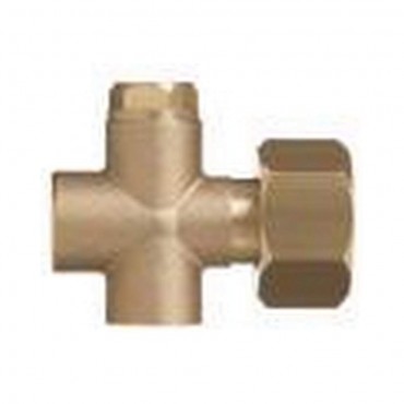 Soporte pulverizador regulable columna latón con tapón