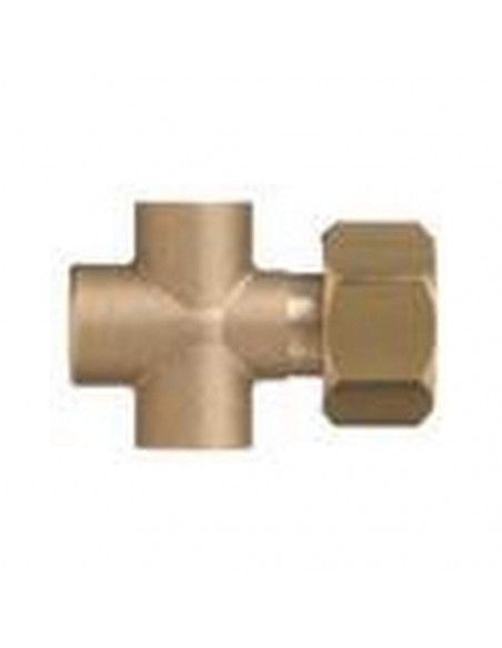 Soporte pulverizador regulable columna latón intermedio