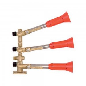 Columna 3 salidas M-2015 con pulverizador regulable con palanca con módulo antigota