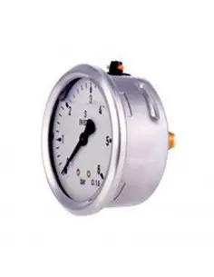 Manómetro para bomba eléctrica 0-6 Bar Ø 40 mm 1/8"