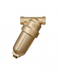 Filtro inclinado latón con tapón inferior 1/2" 150 L/min