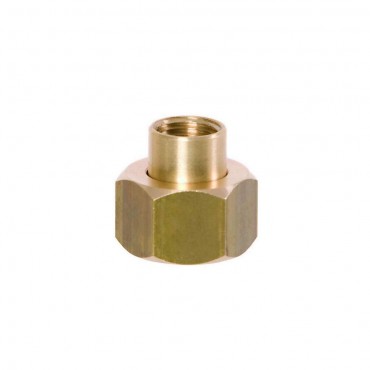 Adaptador Latón Para Portaboquilla Giratorio 1/4 X 1/2 H-H