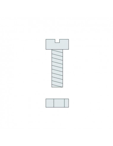 Kit tornillos inox para portaboquilla plástico 10 uds