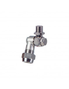 Porta boquilla articulado simple latón M 1/4" 5 uds