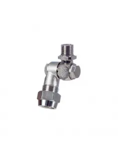 Porta boquilla articulado simple latón M 1/4" 5 uds