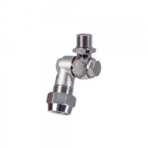 Porta boquilla articulado simple latón M 1/4" 5 uds