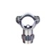 Porta boquilla fijo para aro diámetro 1/2" rosca M 3/8" 5 uds