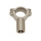 Abrazadera de latón para tubo Ø 1/2" con rosca larga hembra 1/4" (10 uds)