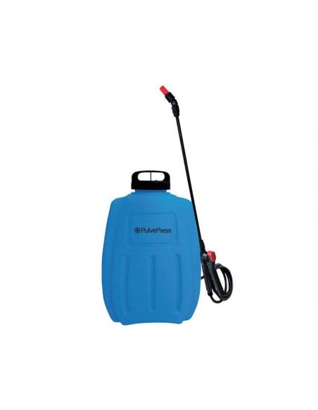 Pulverizador Pulvepress 16 litros eléctrica lanza de fibra