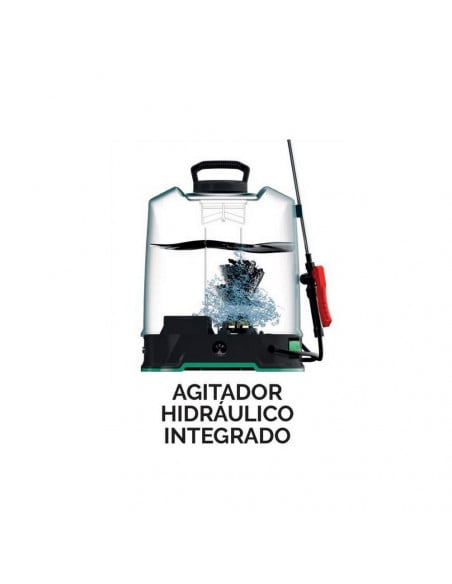 Pulverizador mochila eléctrico Technology Mixer 16 L con Lanza de fibra M-94