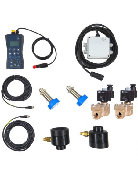 Kit completo ordenador Ecosonar para atomizadores fumigación + electroválvulas