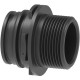 Adaptador rosca macho 2" a conexión modular macho T7