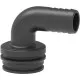 Espiga curva 50 mm 90º con conexión modular macho T7