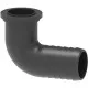 Espiga curva 20 mm 90º con asiento plano para tuerca 3/4" (25 uds)